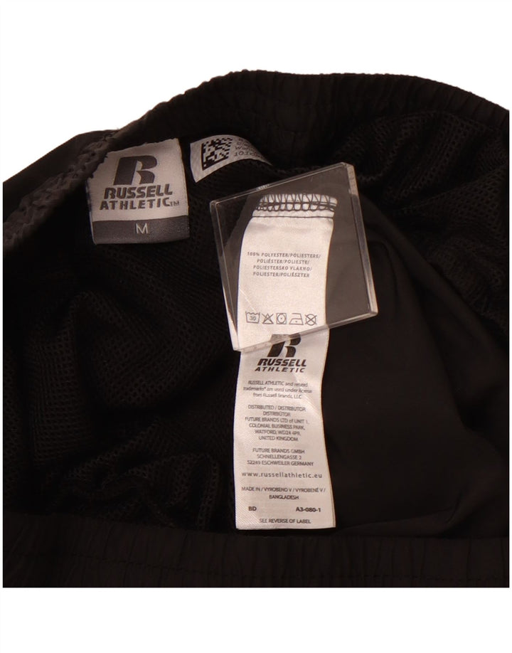 Мужские спортивные шорты RUSSELL ATHLETIC, средний черный полиэстер