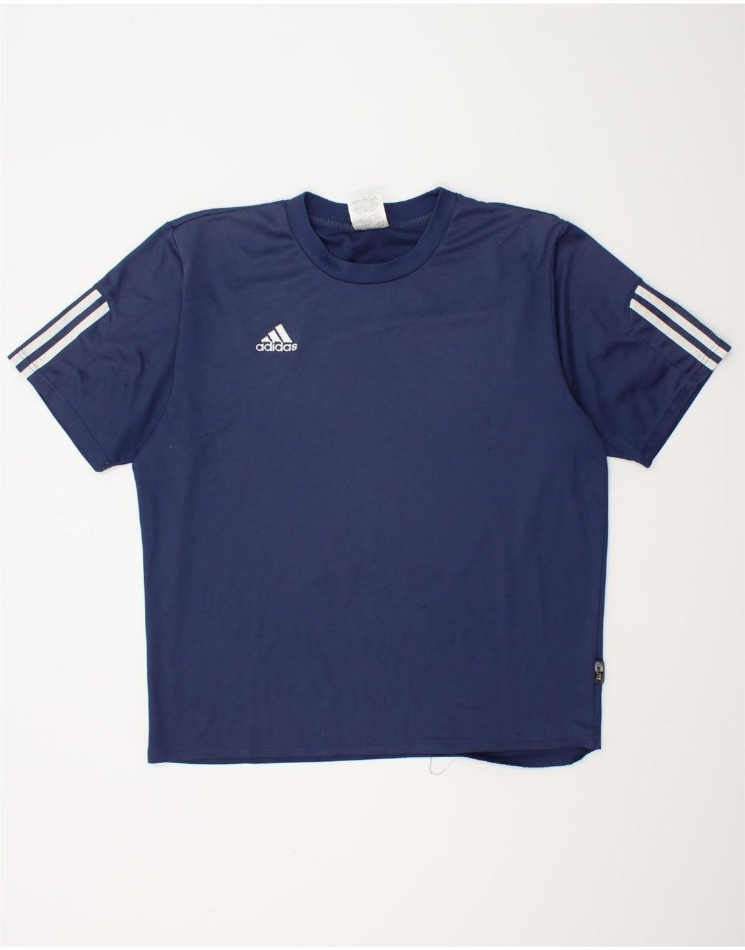 Мужская футболка ADIDAS Climalite, большой темно-синий полиэстер
