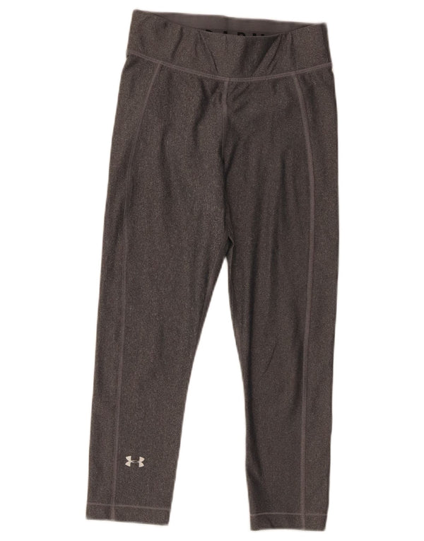 Женские леггинсы-капри Under Armour Heat Gear UK 4 XS, серый полиэстер