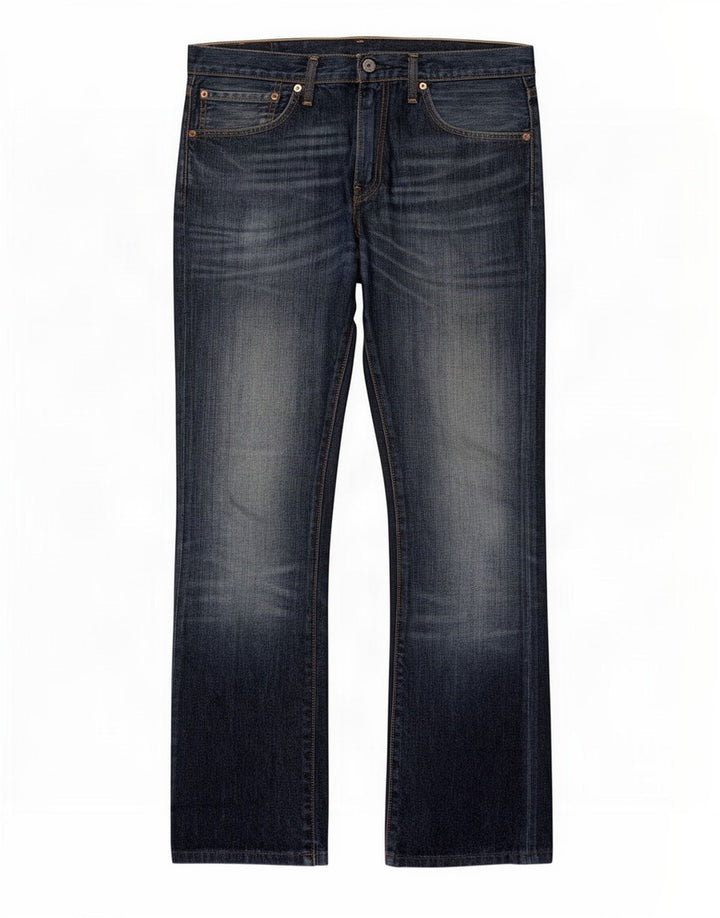 Мужские джинсы Levi's 527 Bootcut W34 L31 Темно-синие, хлопок