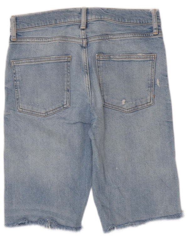 Женские джинсовые шорты Zara EU 36 XS W26 Синие