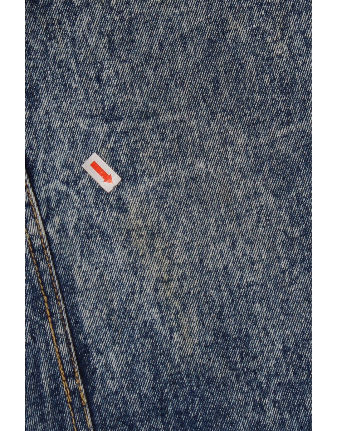 Юбка женская джинсовая VINTAGE W32, большая синяя