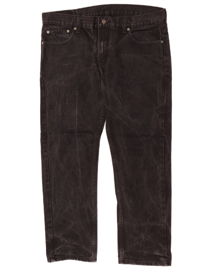 Мужские зауженные джинсы Levi's 511 W36 L28, черный хлопок