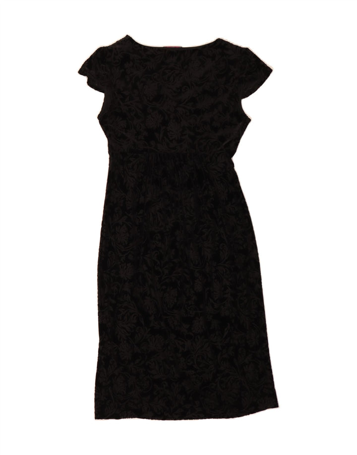 PER UNA Womens A-Line Dress UK 10 Small Black Polyamide Vintage Per Una and Second-Hand Per Una from Messina Hembry 