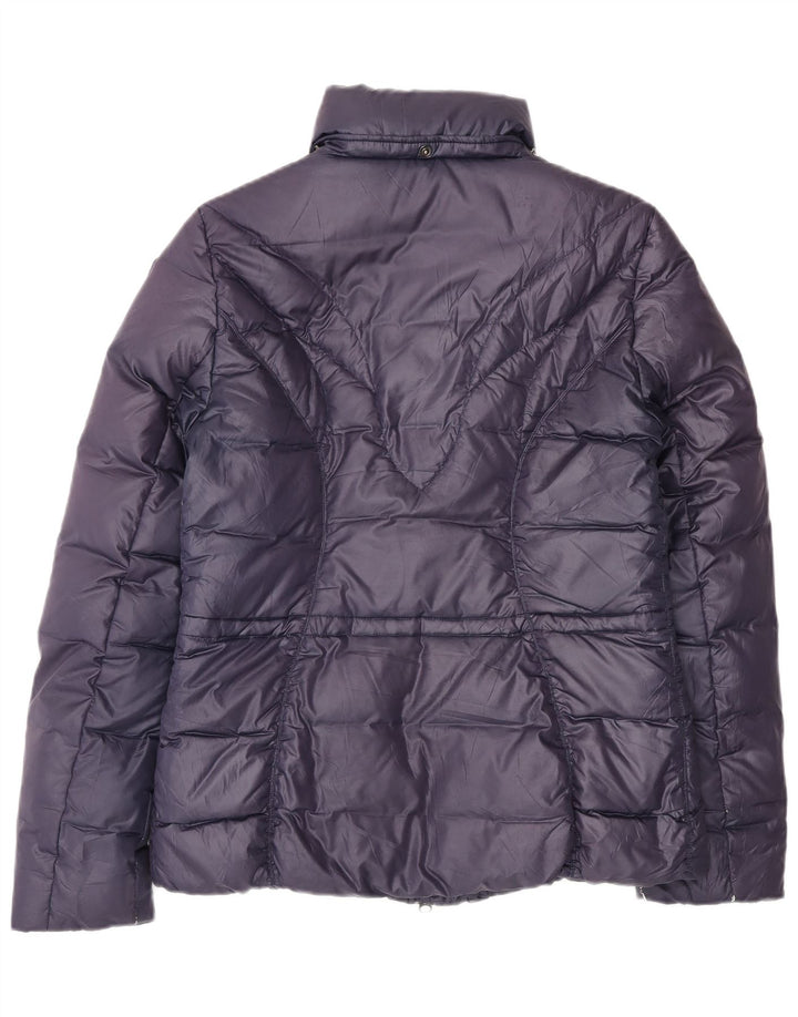 Женская стеганая куртка Blauer UK 14, средний фиолетовый полиэстер