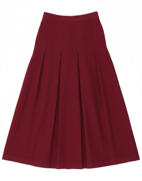 BRENDELLA Womens A-Line Skirt W21 2XS  Maroon