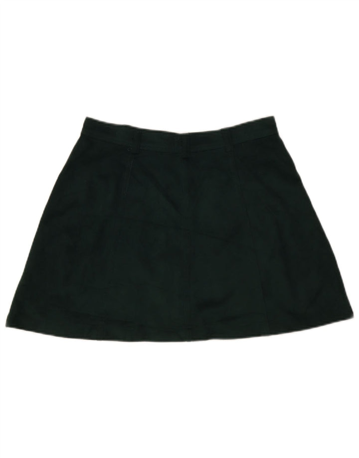 Женская мини-юбка Zara Trafaluc, маленькая W26, зеленая