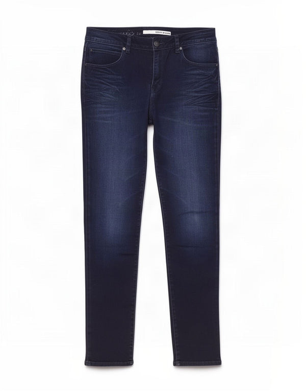 Женские джинсы скинни Dkny W33 L33 Темно-синие, хлопок
