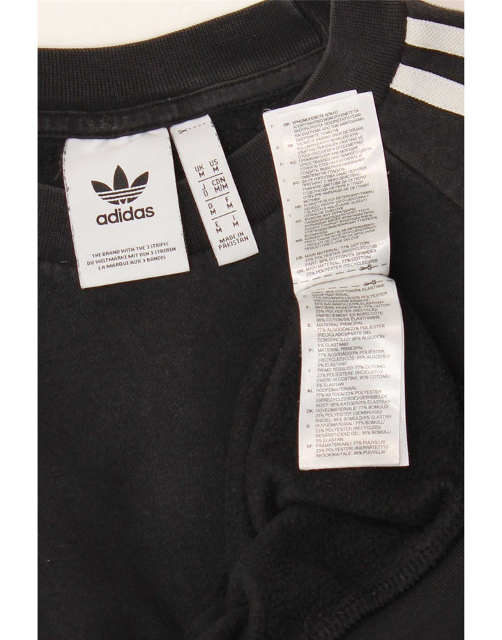 Мужской свитер Adidas Джемпер среднего размера, черный хлопок