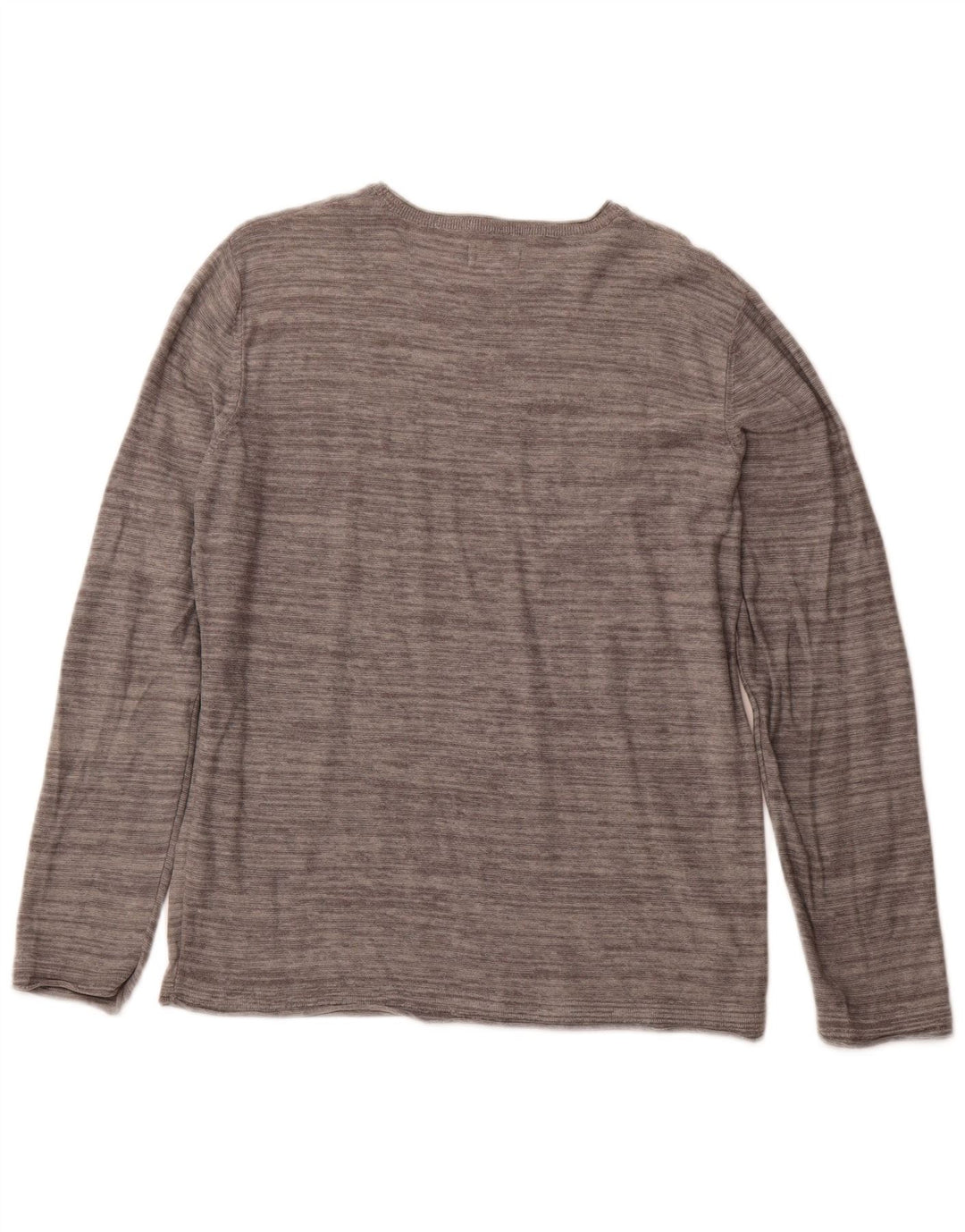 JACK & JONES Мужской топ с длинным рукавом, большой серый хлопок