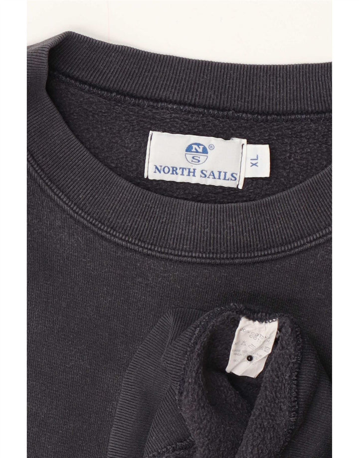 Мужской свитшот North Sails XL, серый хлопок