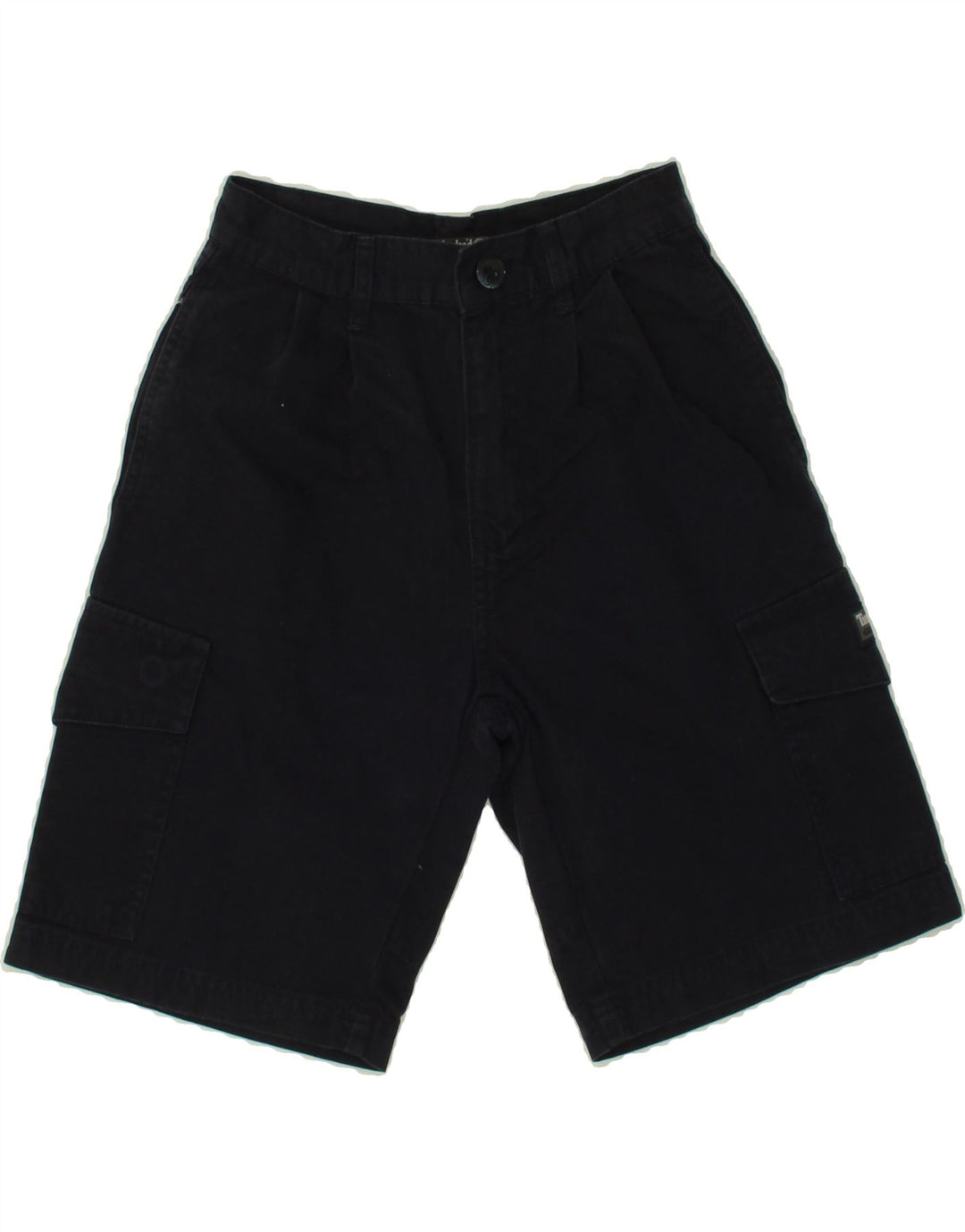 TIMBERLAND Boys Cargo Shorts 9-10 Years W22 Navy Blue Cotton Vintage Timberland and Second-Hand Timberland from Messina Hembry 
