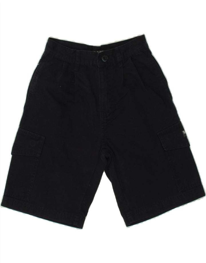 TIMBERLAND Boys Cargo Shorts 9-10 Years W22 Navy Blue Cotton Vintage Timberland and Second-Hand Timberland from Messina Hembry 