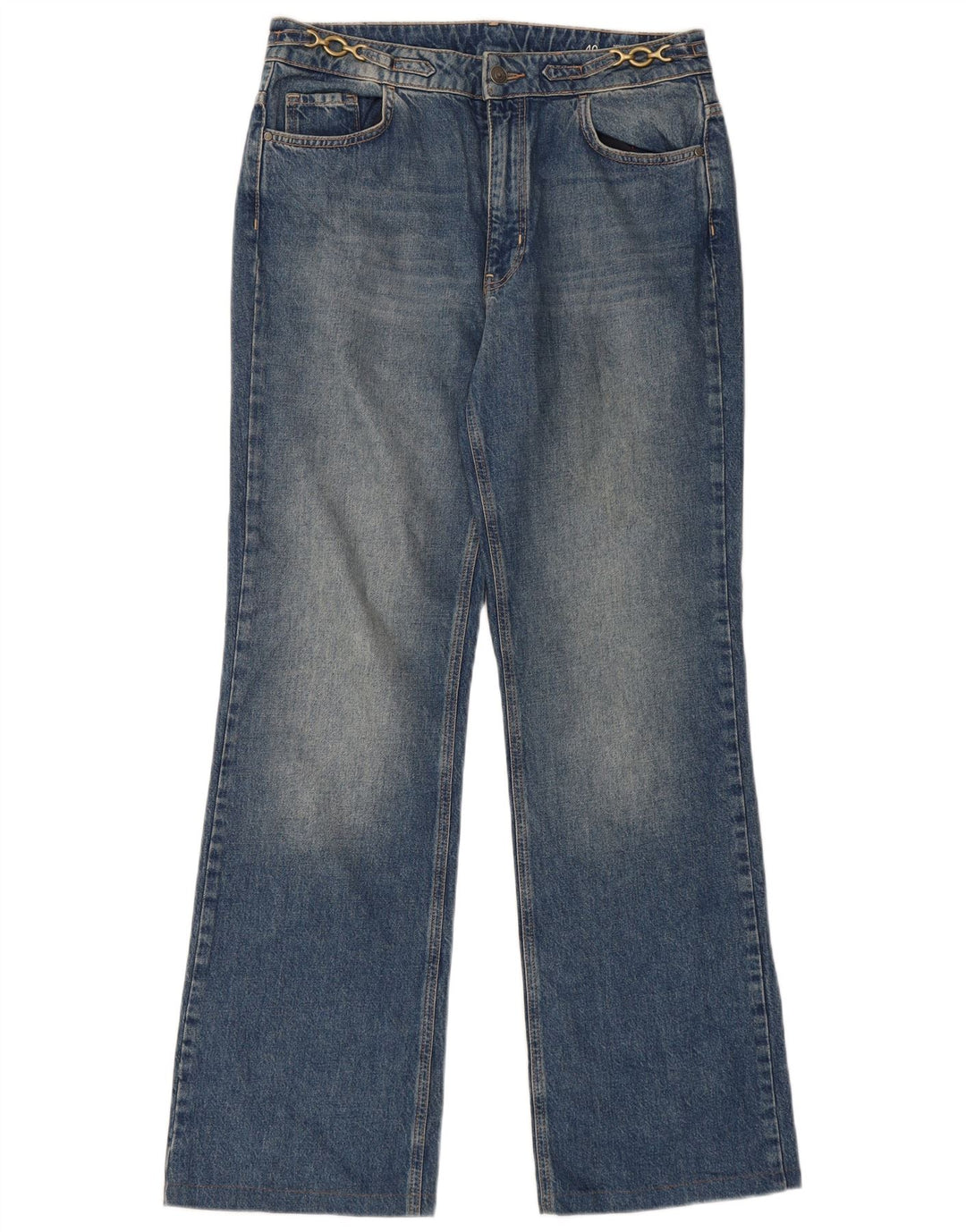 Женские джинсы Massimo Dutti Bootcut с высокой посадкой EU 40 Medium W30 L31 Синие