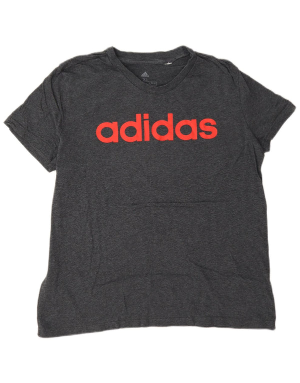 Женская футболка с рисунком Adidas Top UK 20/22 XL Серая