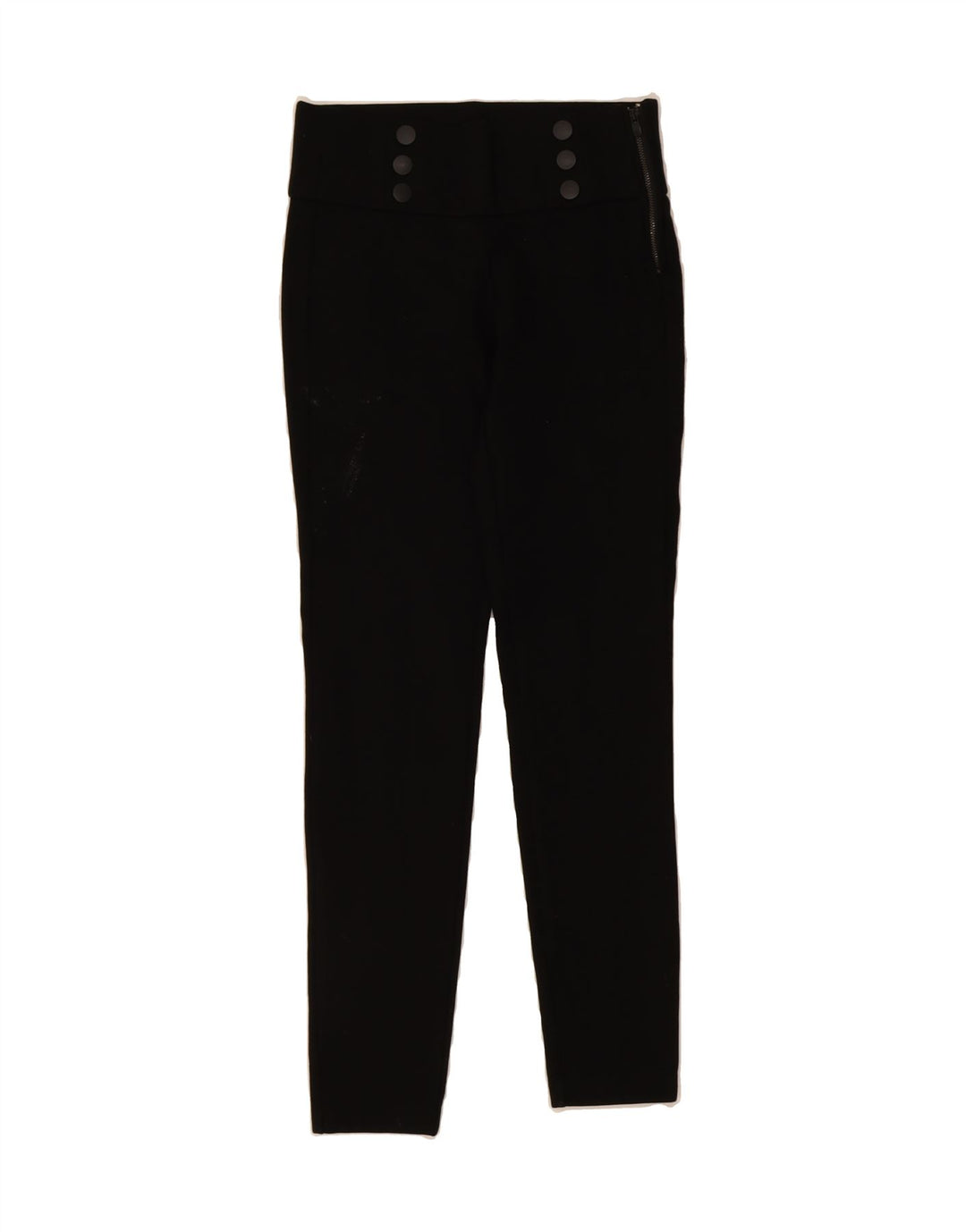 ZARA Womens Slim Trousers XS W24 L27 Black Vintage Zara and Second-Hand Zara from Messina Hembry 