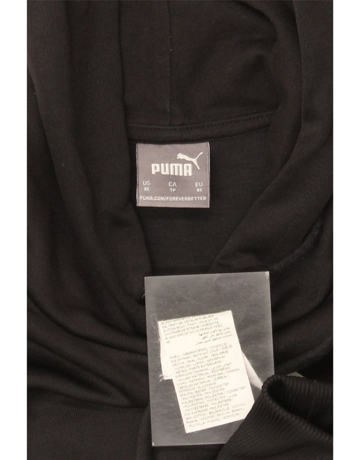 Мужская толстовка с капюшоном Puma XS, черный полиэстер