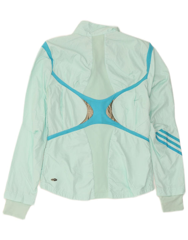 Adidas Женский спортивный костюм Top Jacket UK 12 Средний зеленый полиэстер Спортивный