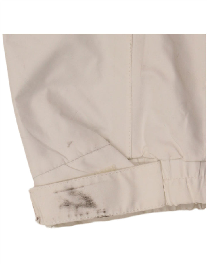 Женская дождевик с капюшоном Helly Hansen UK 16, большой белый полиэстер