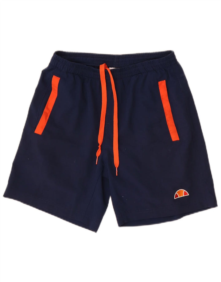Спортивные шорты Ellesse для мальчиков 11-12 лет, темно-синие, полиэстер