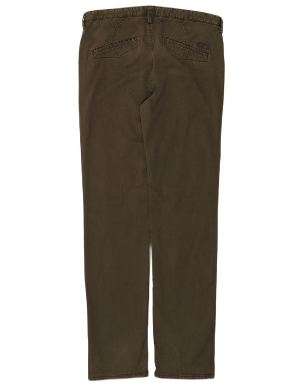 Мужские брюки-чиносы Hugo Boss IT 48 Medium W32 L32 Хаки Хлопок