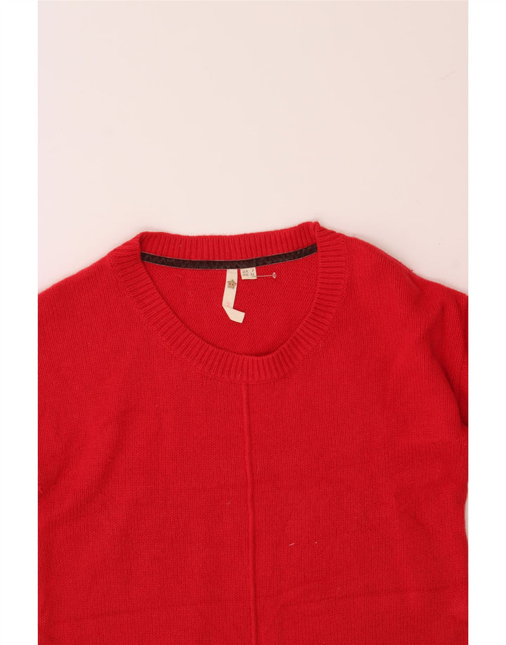 WHITE STUFF Womens Jumper Dress UK 8 Small Red Nylon Vintage White Stuff and Second-Hand White Stuff from Messina Hembry 