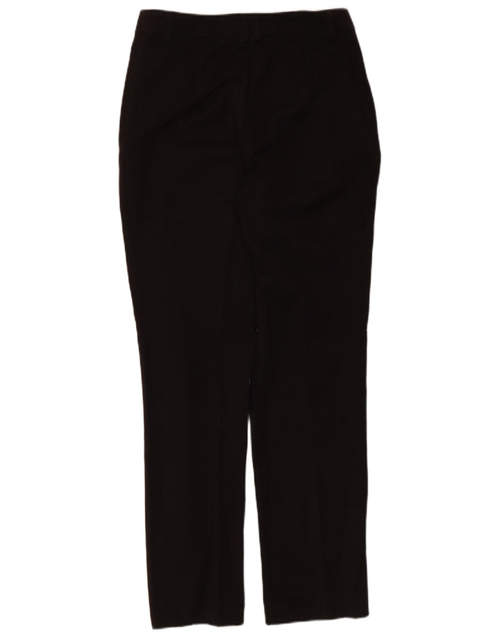 Женские брюки чиносы Marks & Spencer стандартные, Великобритания 8, маленькие W28 L29, черные