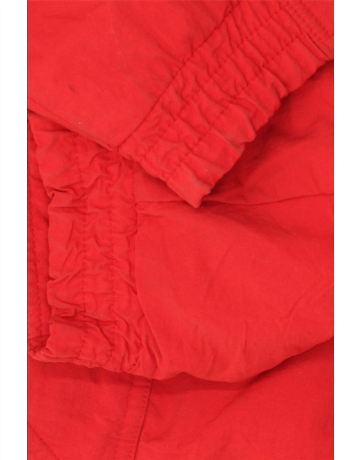 Мужская стеганая куртка Eddie Bauer UK 42 XL, красный хлопок