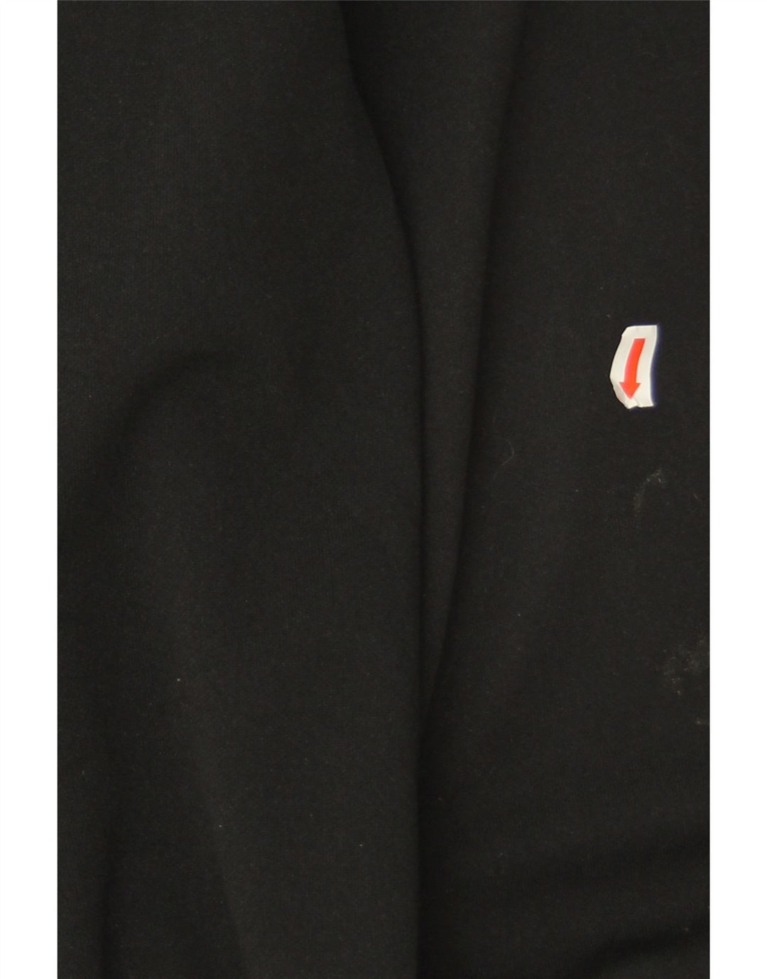 Lotto Мужской свитшот с воротником на молнии XL, черный полиэстер