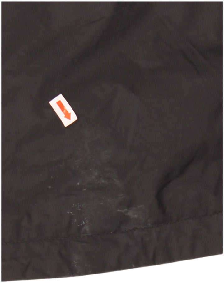 Мужская ветровка Adidas Germany с графическим рисунком UK 38/40, средний черный нейлон