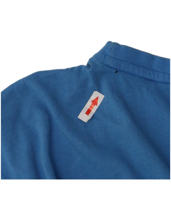Мужская футболка с рисунком Puma 2XL, синяя