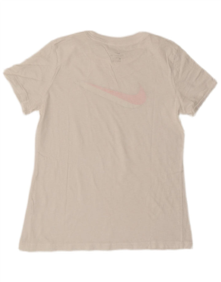 Женская футболка с рисунком Nike Top UK 10, маленькая белая