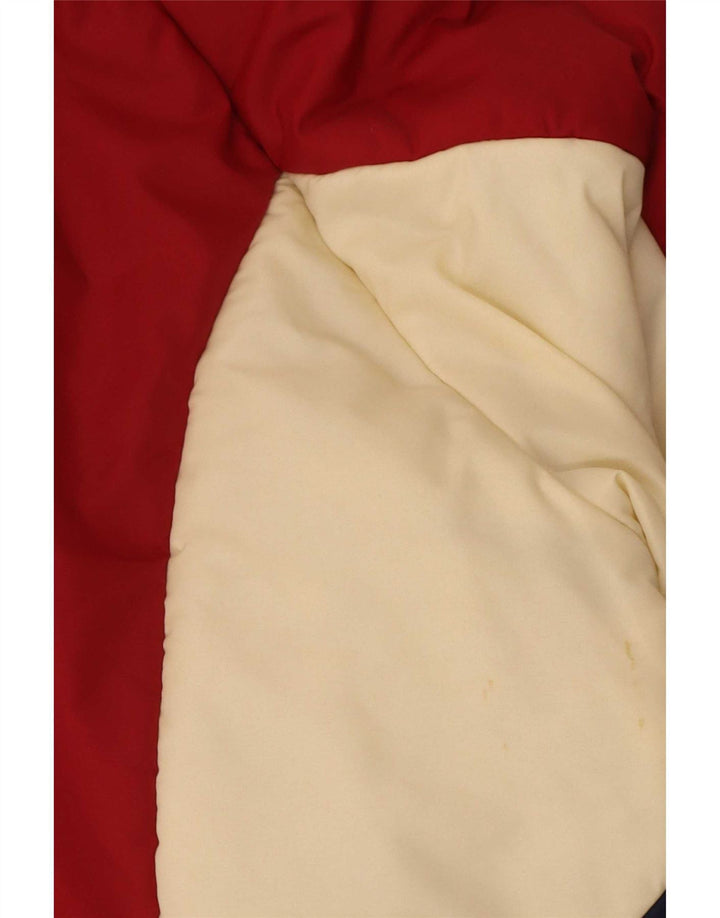 Мужская утепленная куртка Brugi IT 54 2XL Красный Полиамид с цветными блоками