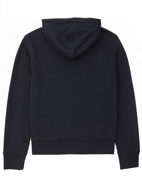 Мужской джемпер с капюшоном Superdry, темно-синий, хлопковый, с рисунком