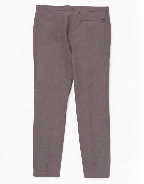 Мужские прямые брюки чинос Hugo Boss W36 L30 серые