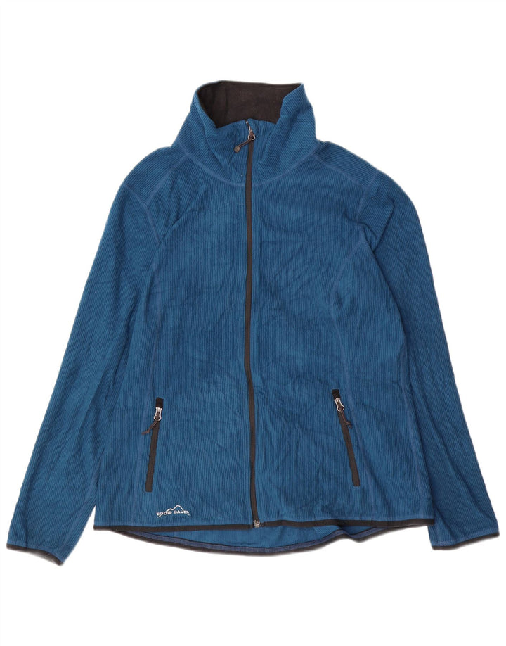 Женская флисовая куртка EDDIE BAUER UK 18 XL, синяя, полиэстер