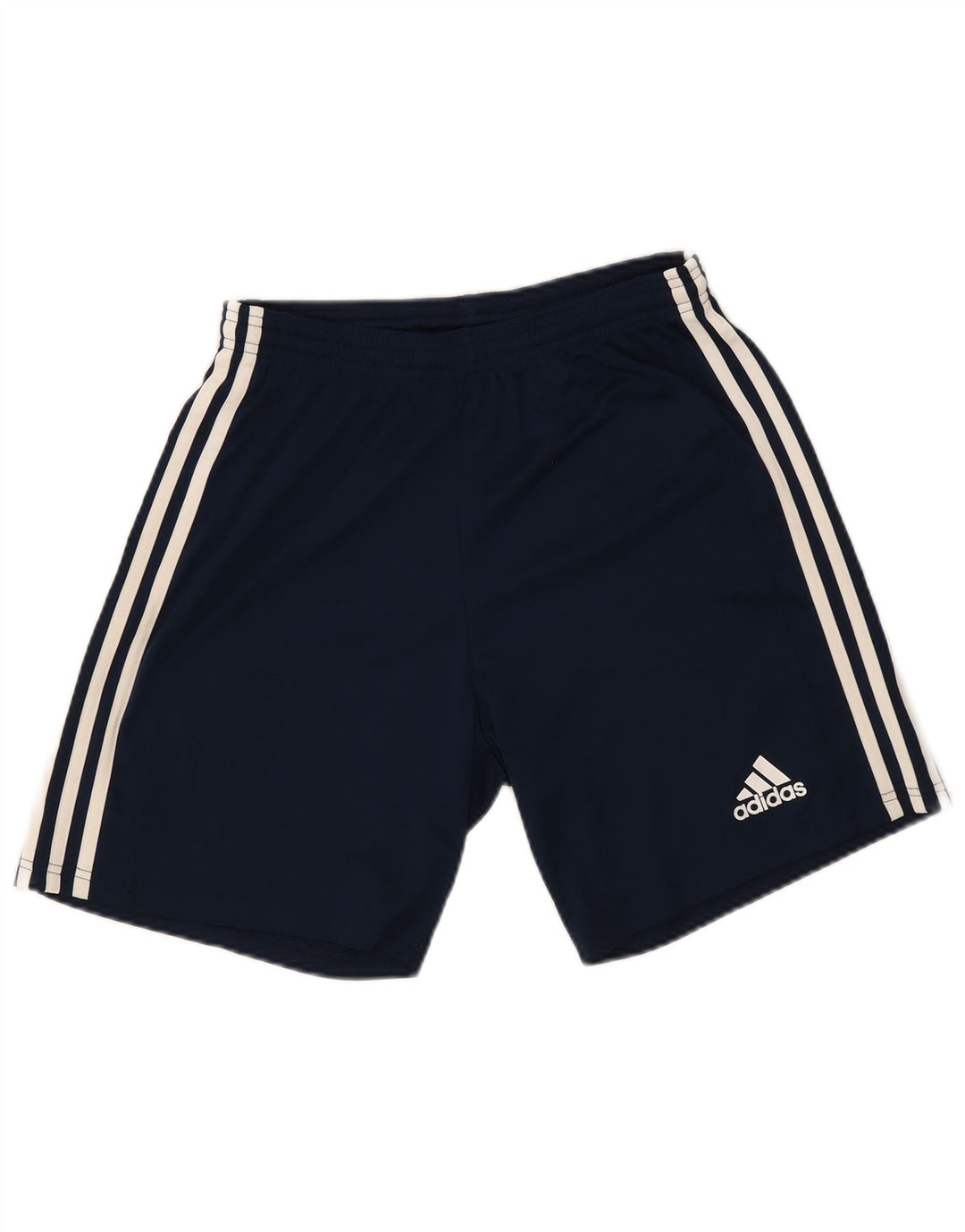 Мужские спортивные шорты Adidas среднего размера, темно-синие