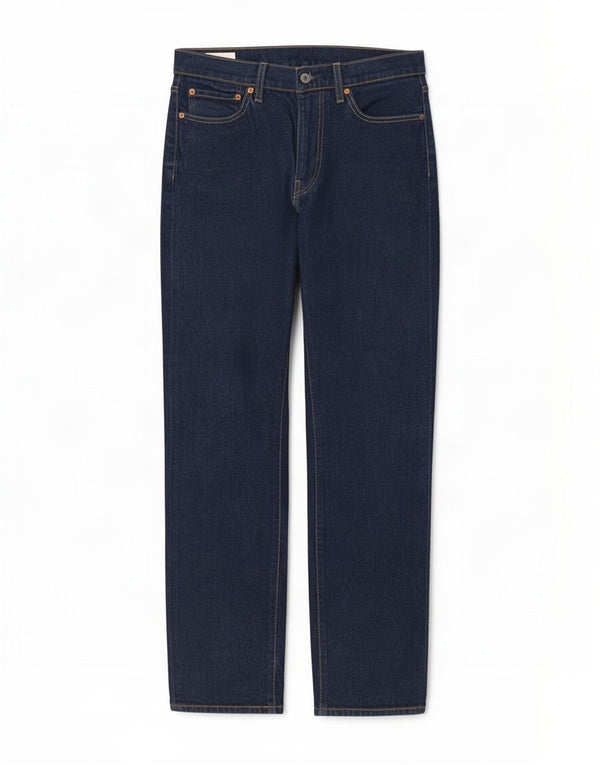 Мужские прямые джинсы Levi's 514 W32 L32 темно-синие, хлопок