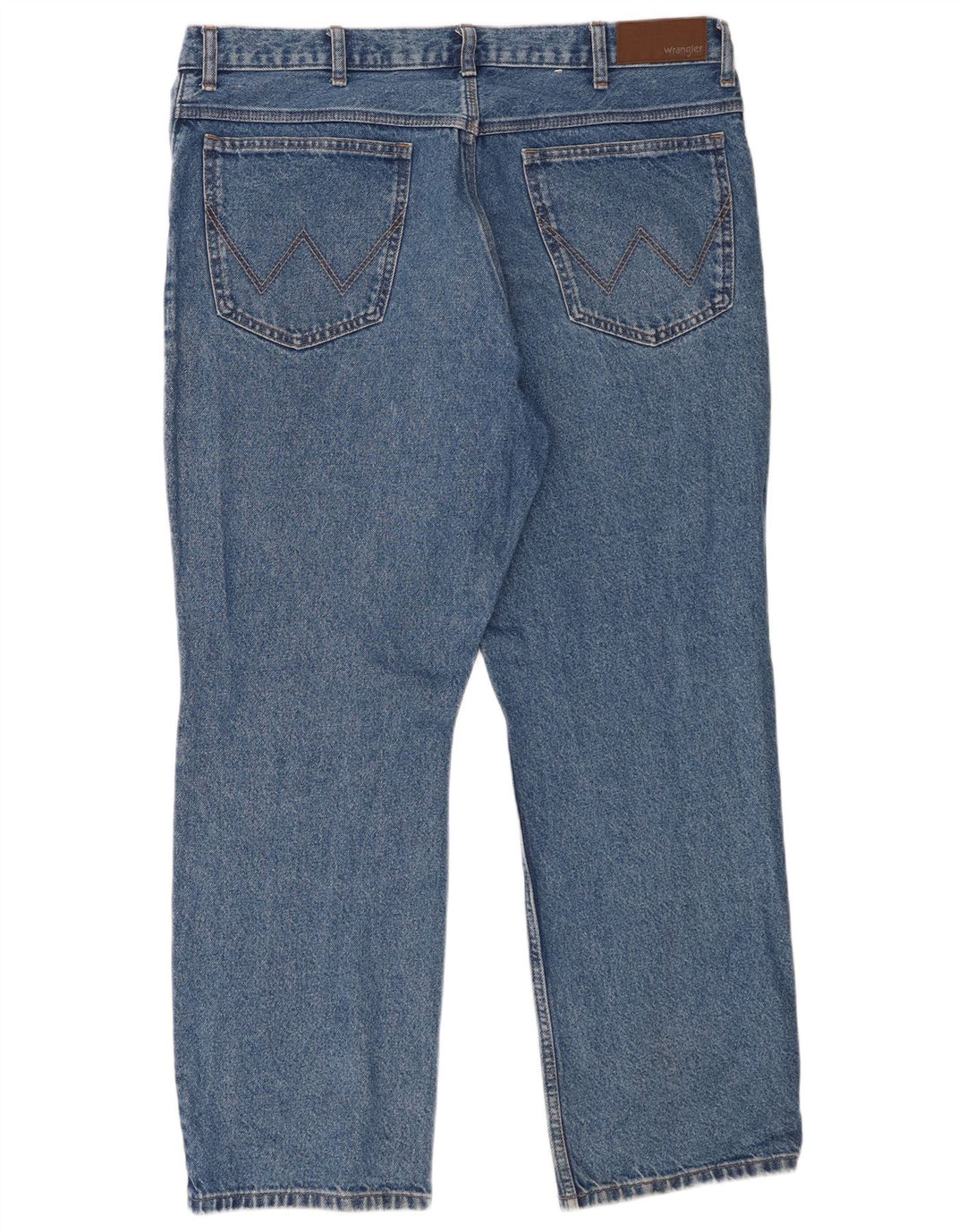 Мужские прямые джинсы Wrangler W40 L30 синие, хлопок
