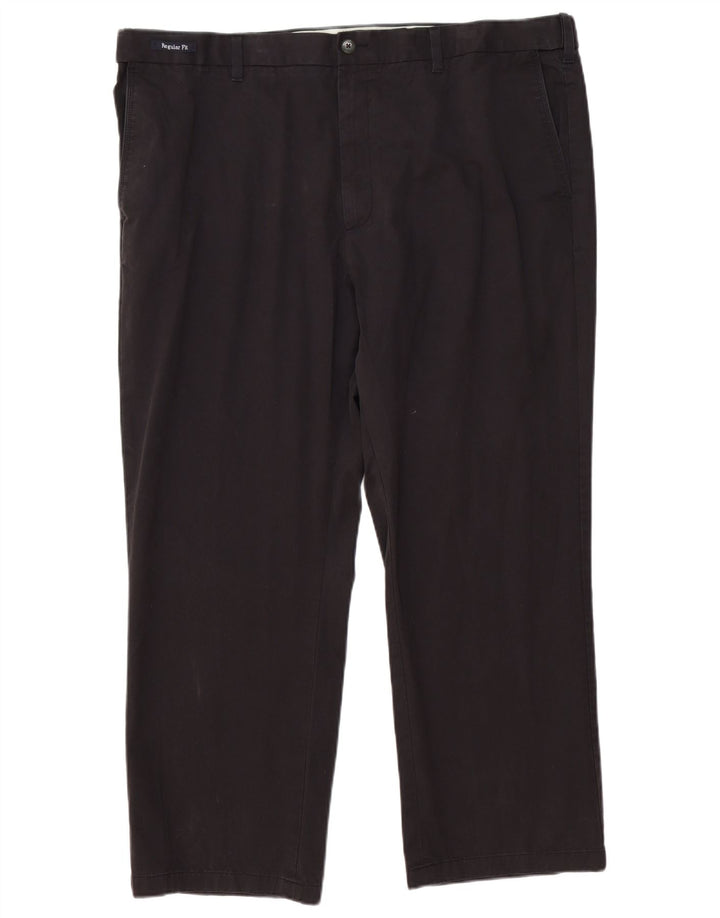 Мужские брюки чиносы Marks & Spencer Blue Harbor Regular Fit W44 L29 черные