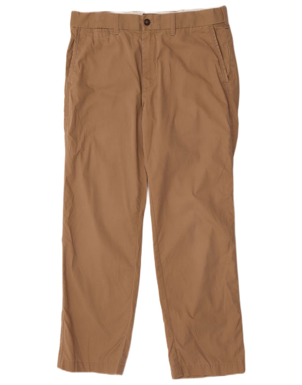 Мужские прямые брюки чинос Marks & Spencer Blue Harbour W34 L29 бежевые