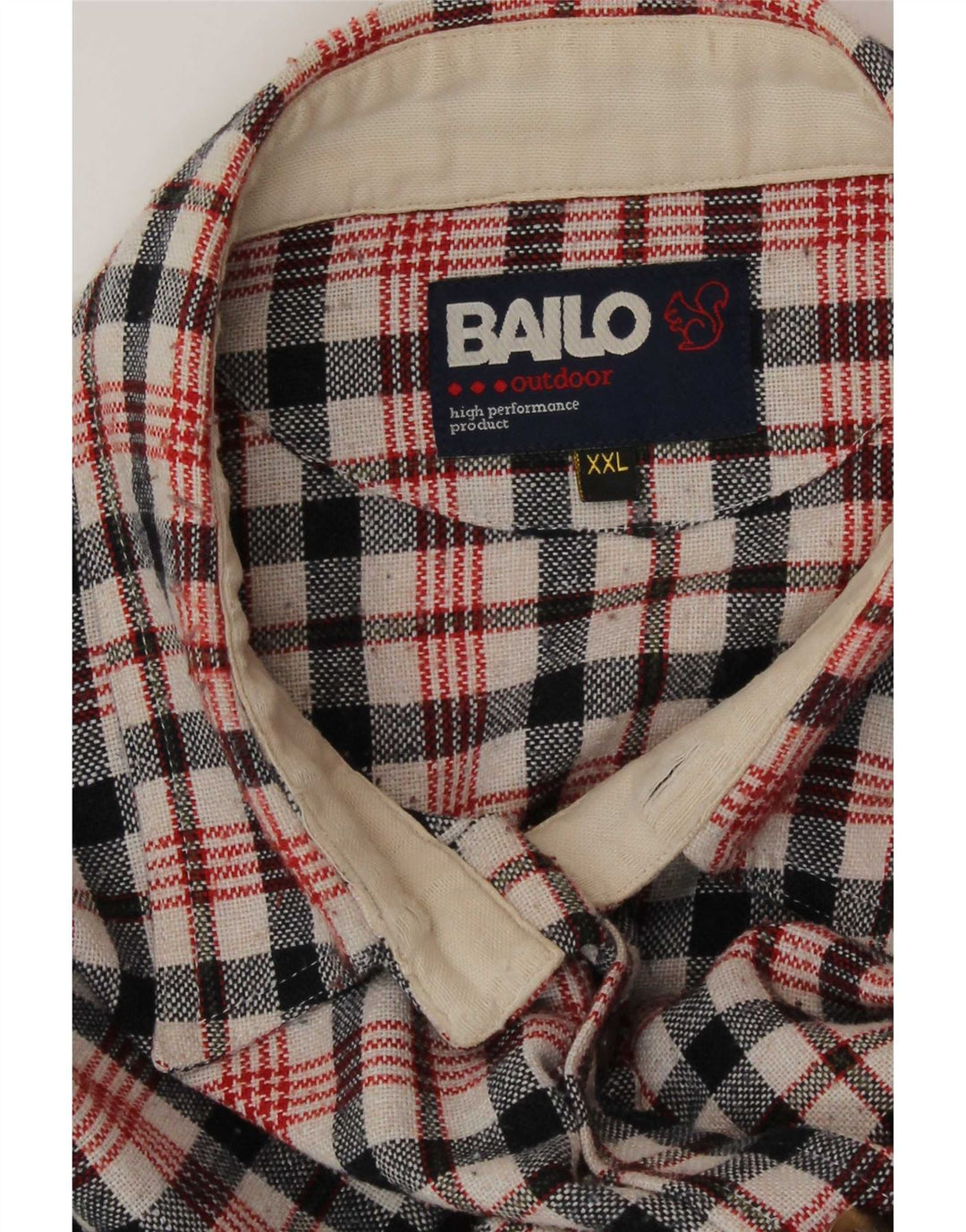 Мужская фланелевая рубашка Bailo 2XL в разноцветную клетку