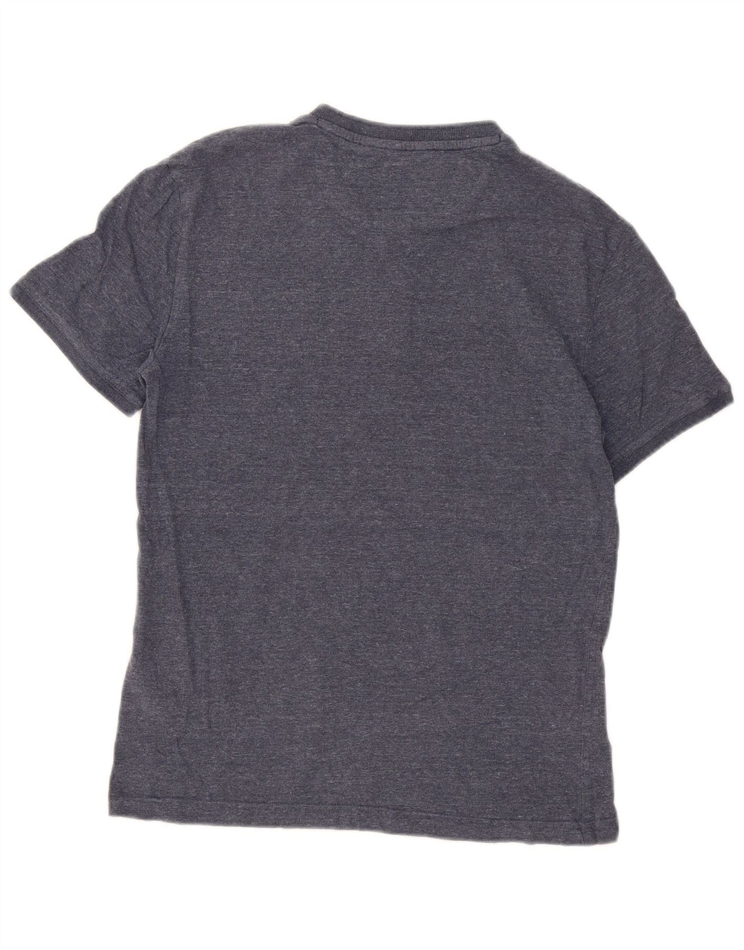 Мужская футболка Superdry Top из хлопка среднего синего цвета с крапинками