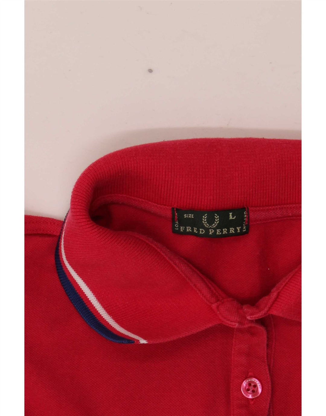 Женская рубашка поло Fred Perry UK 14, большая красная