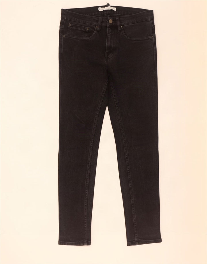 Мужские джинсы узкого кроя Zara EU 38 Small W30 L30, черные