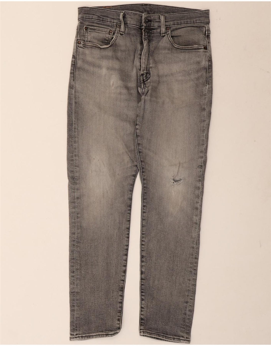 Мужские зауженные зауженные джинсы Levi's 512 W32 L30 серые