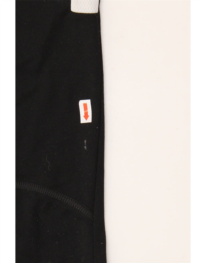 Мужские спортивные брюки NIKE Dri Fit, маленькие черные полиэстер с цветными блоками