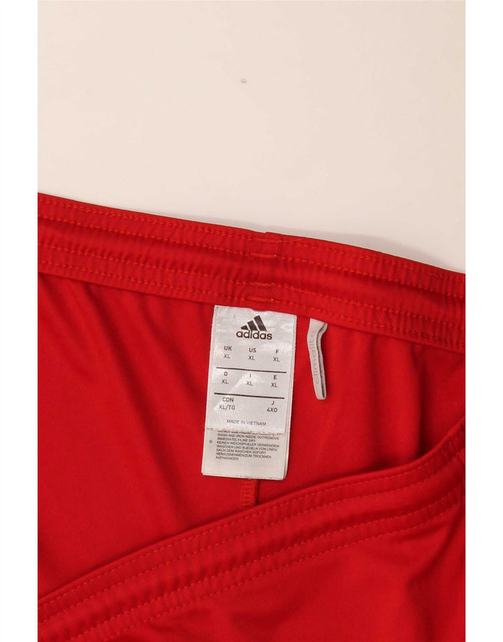 Мужские спортивные шорты Adidas Climalite XL, красный полиэстер