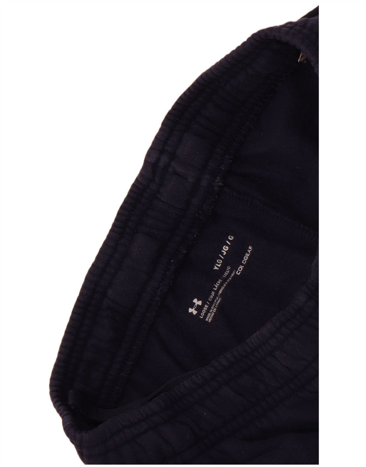 Спортивные брюки Cold Gear для мальчиков Under Armour, 11–12 лет, темно-синие, большие размеры