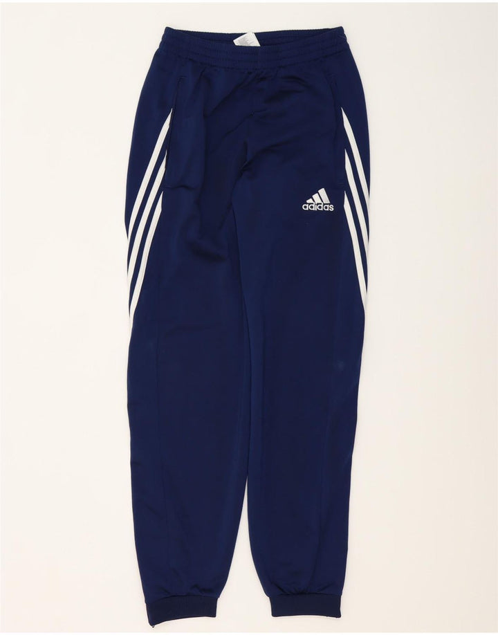 Мужские спортивные брюки ADIDAS, джоггеры, маленькие, темно-синие, полиэстер
